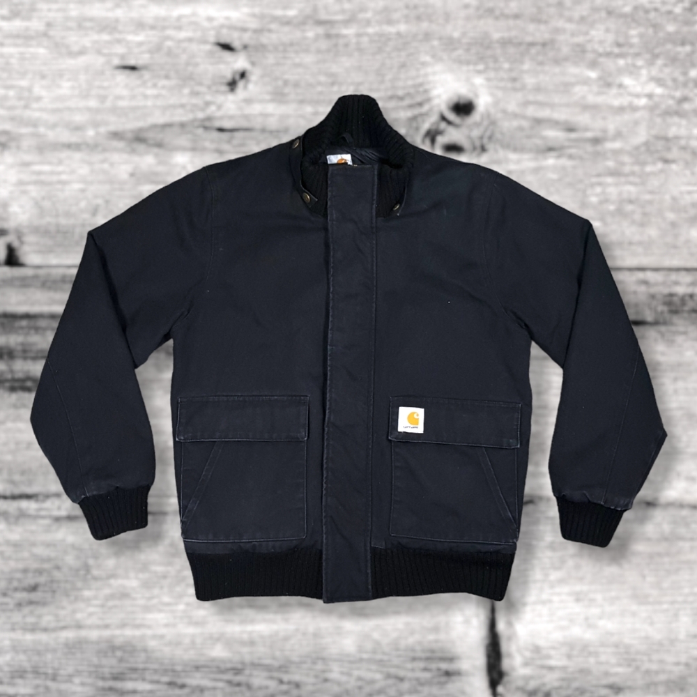 Carhartt ranger jacket - black bomber workwear coat - Size Medium - Picture 9 of 9